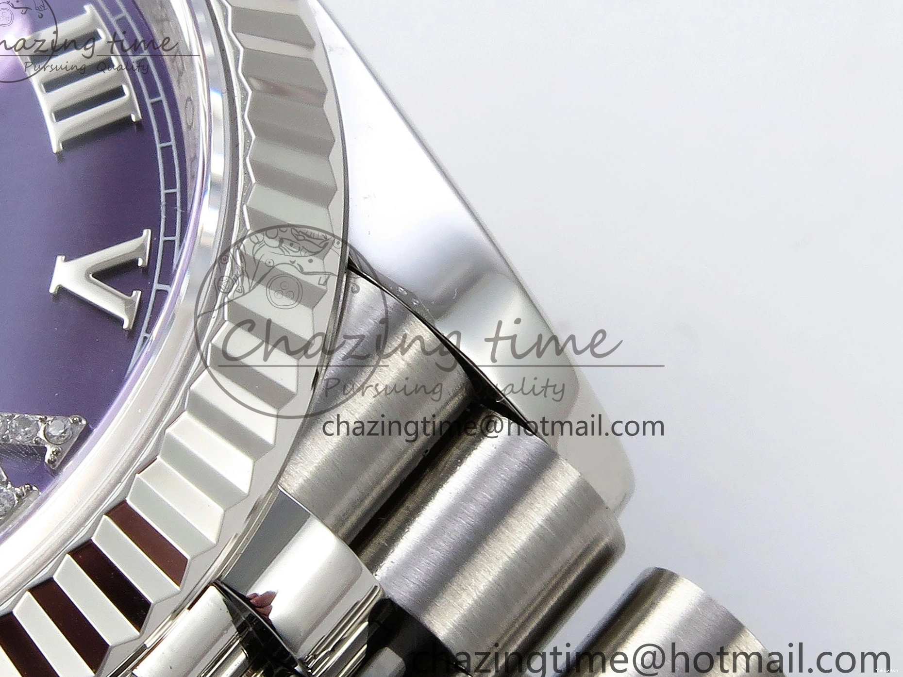 APF 126234 Dial Diamond 904L DateJust 1:1 Edition Roman 36 Bracelet Steel VR3235 on Best Jubilee Purple 0103